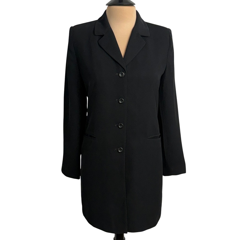 Apostrophe Vtg Essentials Single-Breasted Longline Blazer Jacket